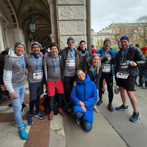 Vienna City Marathon 2025 - TAH lief zum 16. Mal im Staffelbewerb mit